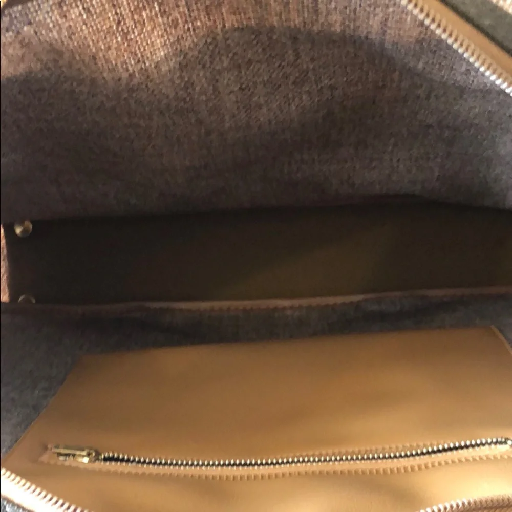 Pegasus Brown Canvas Travel Tote Bag by